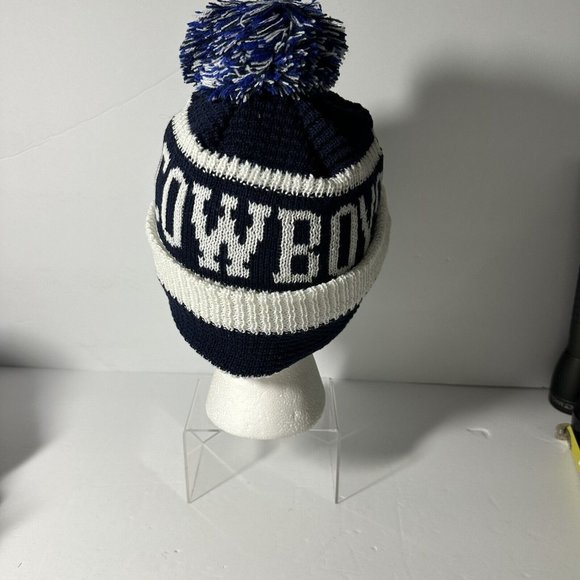 NFL Dallas Cowboys Winter Knit New Era Cap New With Tag Fleece Lined - Picture 6 of 9